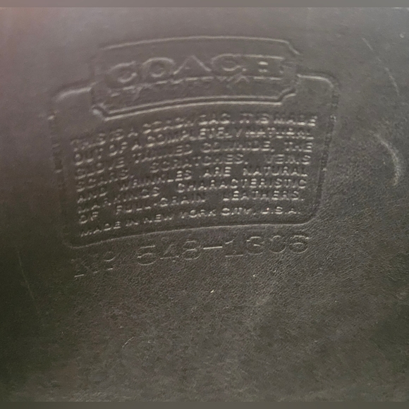 Vintage made in NYC Coach Convertable Clutch - Picture 5 of 6